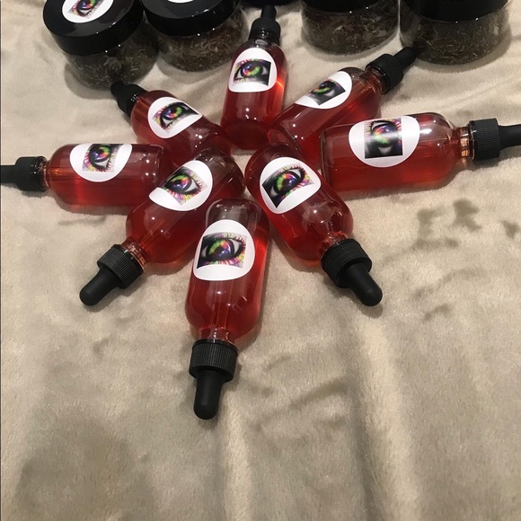My Queens EYE Natural Hair Growth Oil and Natural Herb Bath and Feet Blend
